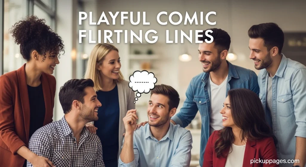 Playful Comic Flirting Lines