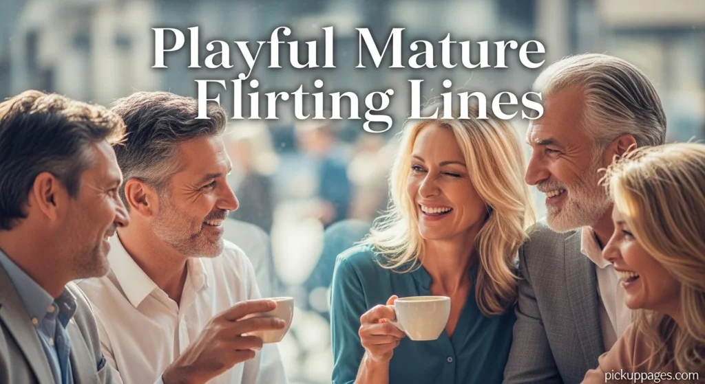 Playful Mature Flirting Lines