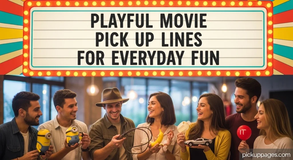 Playful Movie Pick Up Lines for Everyday Fun
