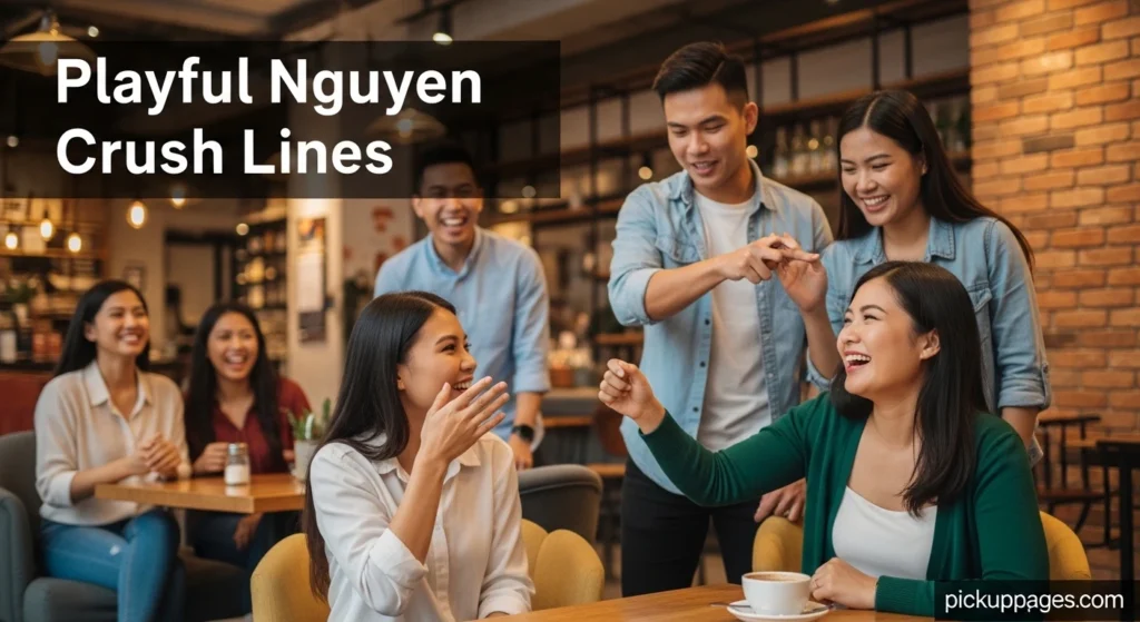 Playful Nguyen Crush Lines