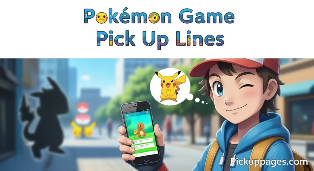 Pokemon Game Pick Up Lines