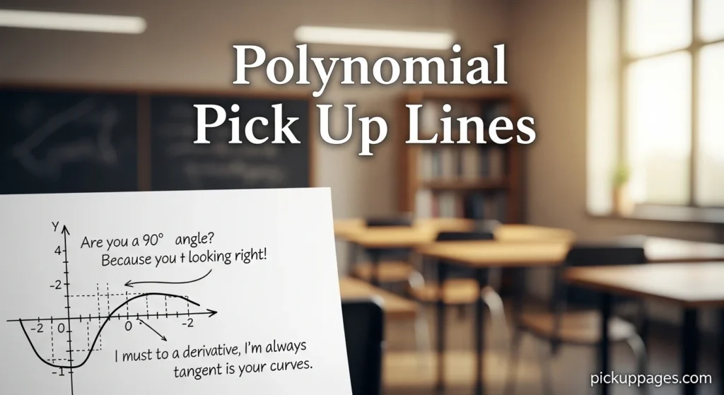 Polynomial Pick Up Lines