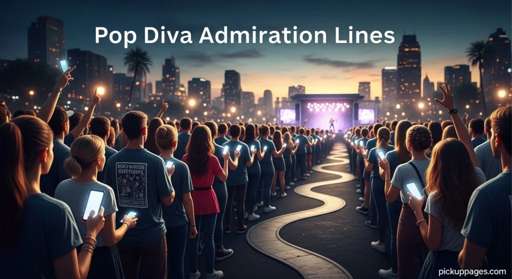 Pop Diva Admiration Lines