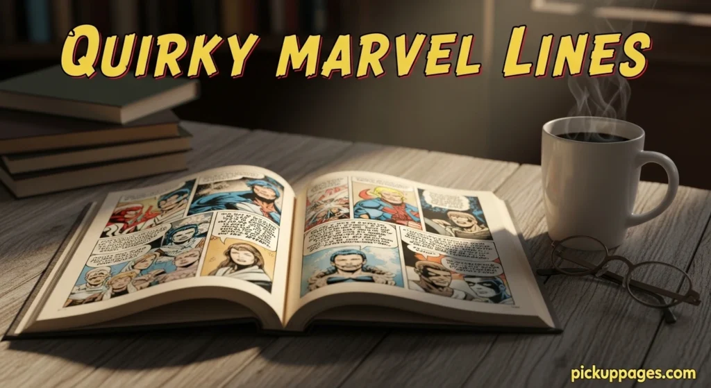 Quirky Marvel Lines