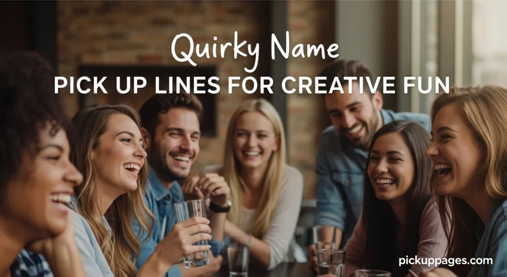Quirky Name Pick Up Lines for Creative Fun
