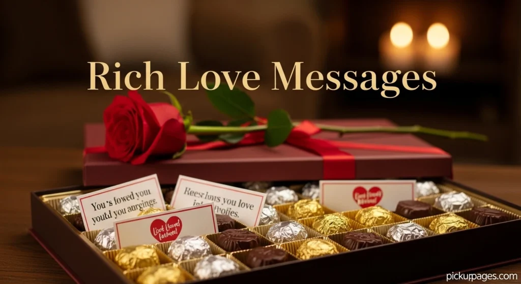 Rich Love Messages