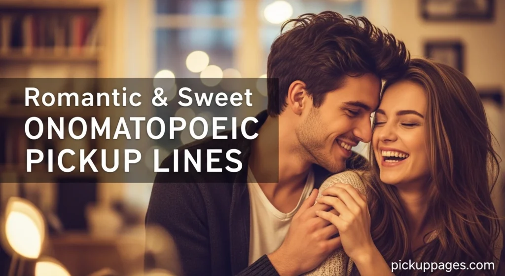 Romantic & Sweet Onomatopoeic Pickup Lines