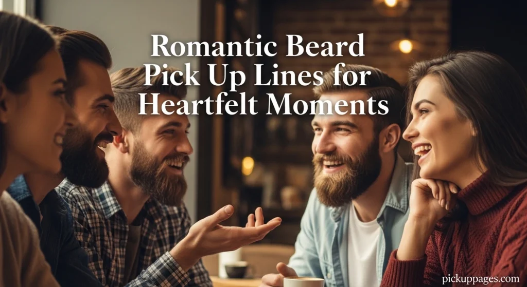 Romantic Beard Pick Up Lines for Heartfelt Moments