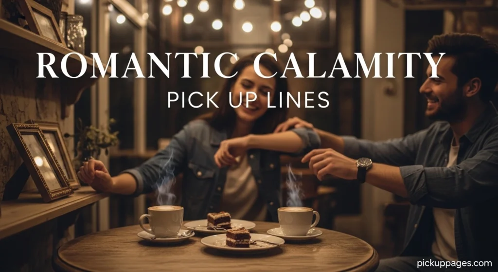 Romantic Calamity Pick Up Lines