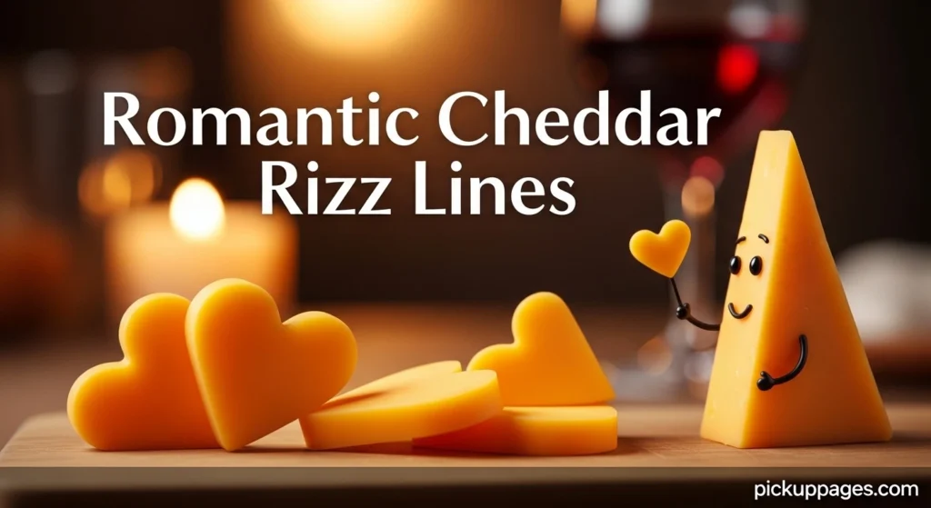 Romantic Cheddar Rizz Lines