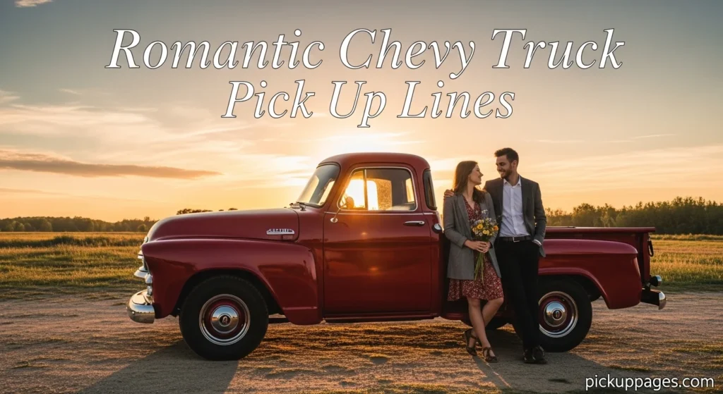 Romantic Chevy Truck Pick Up Lines
