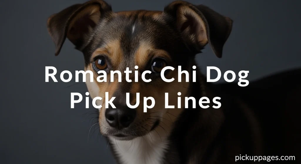 Romantic Chi Dog Pick Up Lines