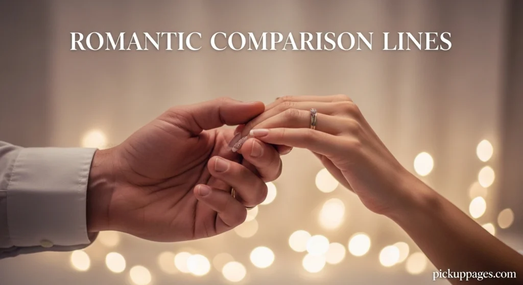 Romantic Comparison Lines