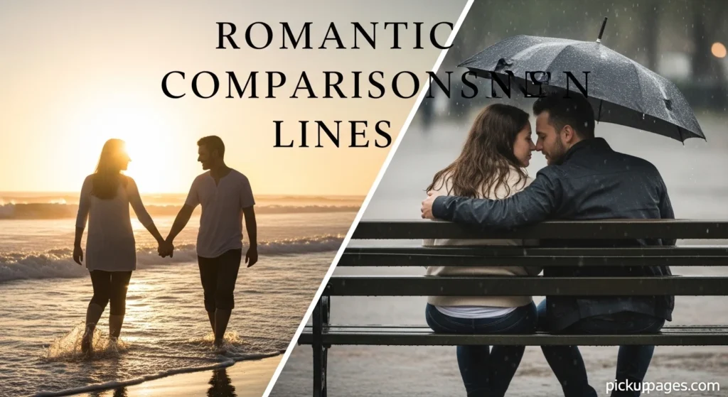 Romantic Comparison Lines