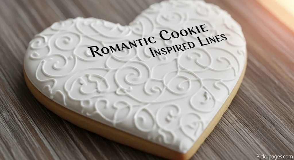 Romantic Cookie Inspired Lines