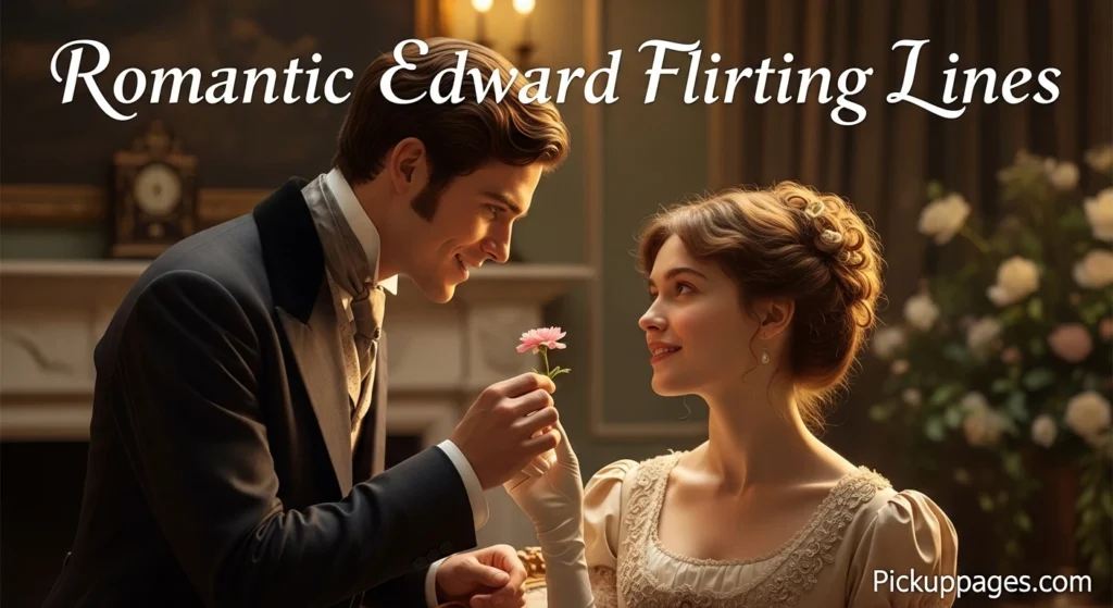 Romantic Edward Flirting Lines
