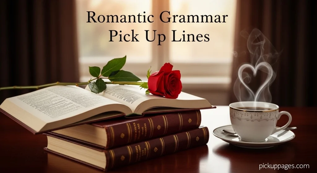 Romantic Grammar Pick Up Lines