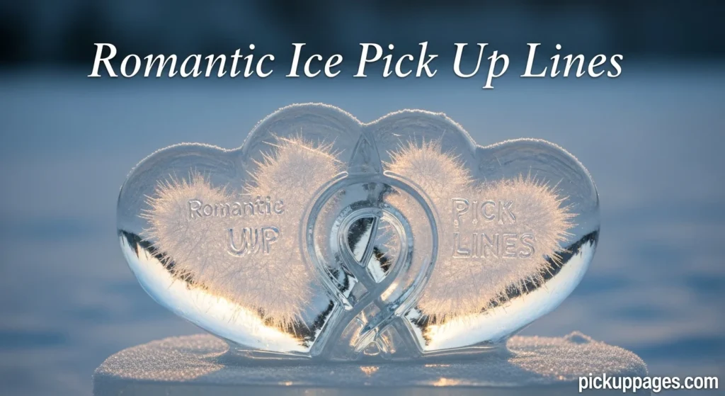 Romantic Ice Pick Up Lines