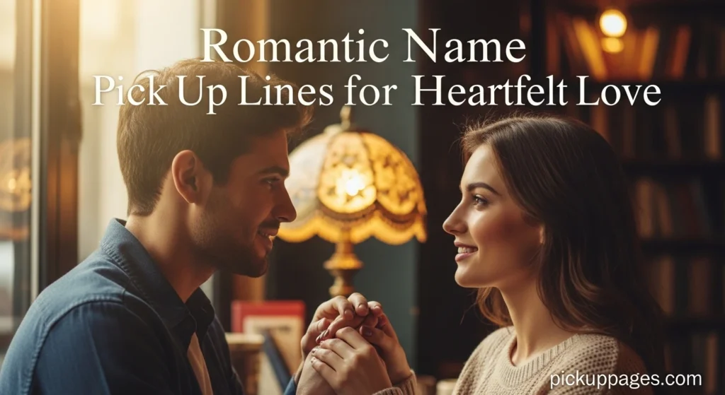 Romantic Name Pick Up Lines for Heartfelt Love