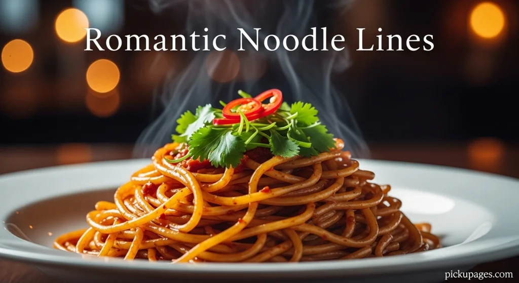 Romantic Noodle Lines