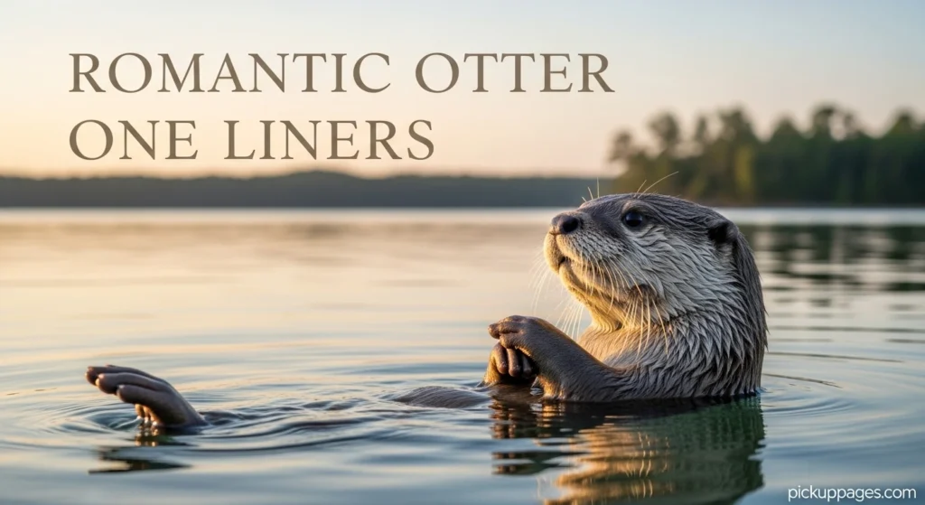Romantic Otter One Liners
