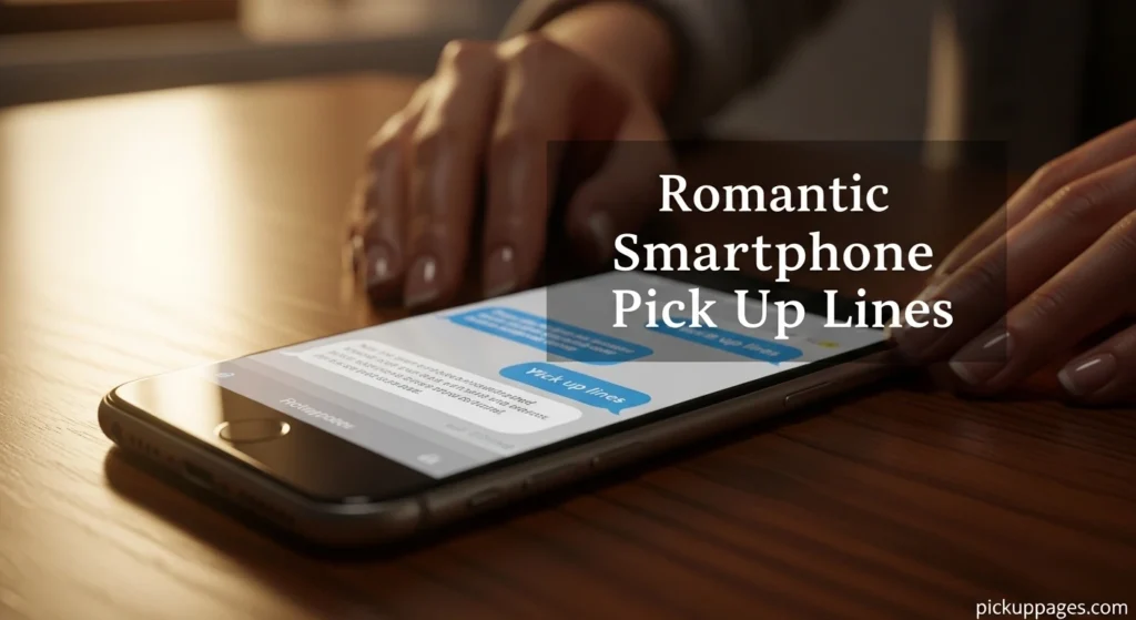 Romantic Smartphone Pick Up Lines