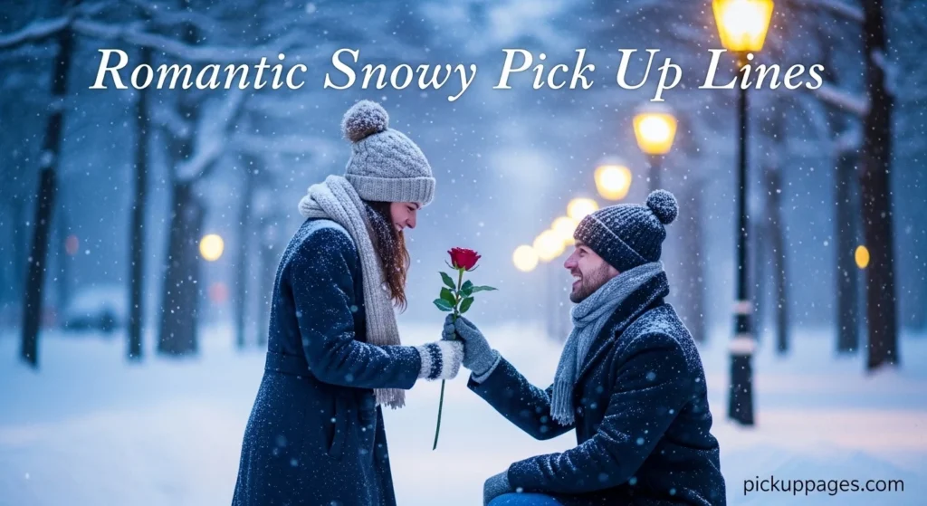 Romantic Snowy Pick Up Lines