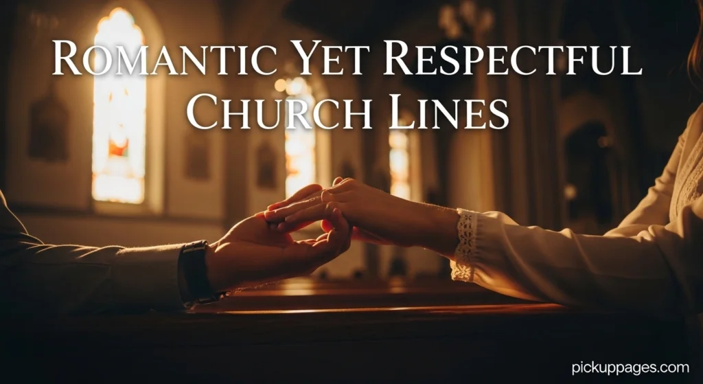 Romantic Yet Respectful Church Lines