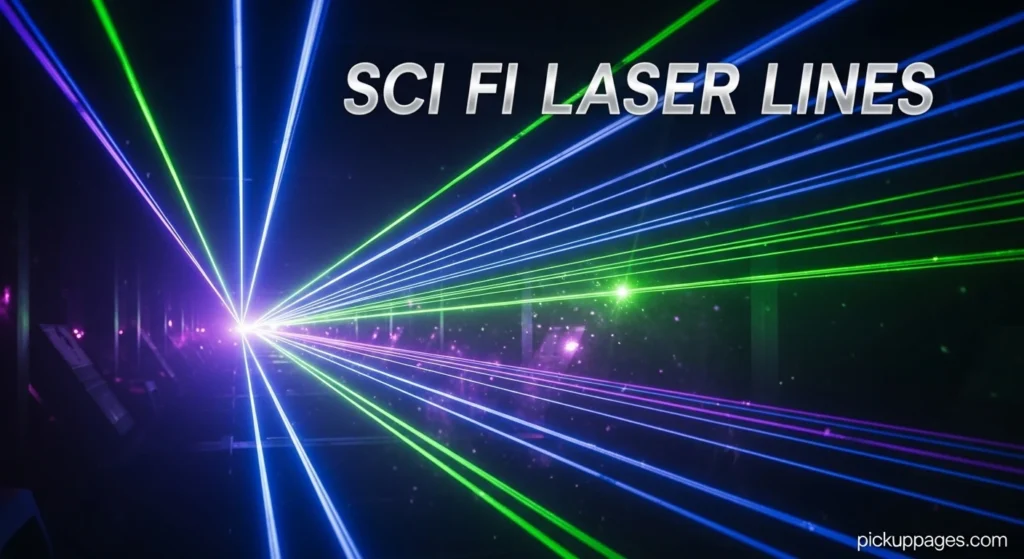 Sci Fi Laser Lines
