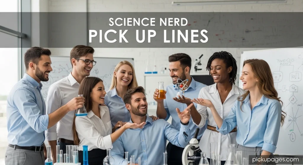 Science Nerd Pick Up Lines