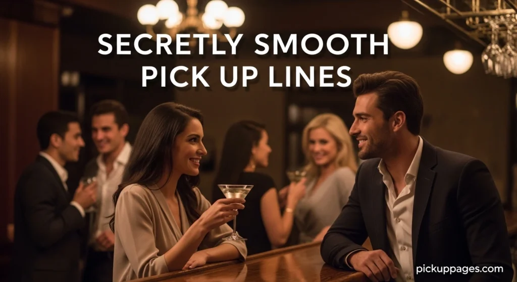 Secretly Smooth Pick Up Lines