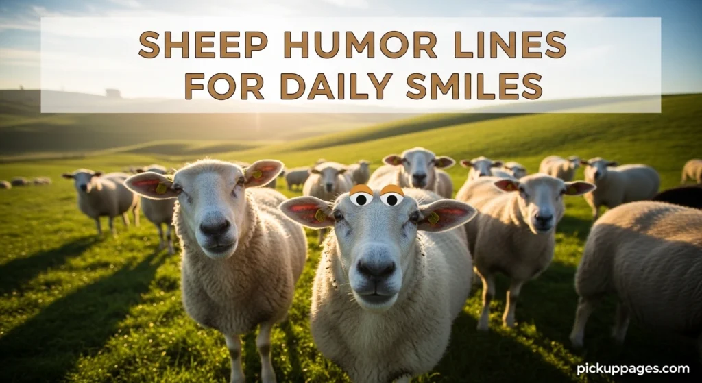 Sheep Humor Lines for Daily Smiles