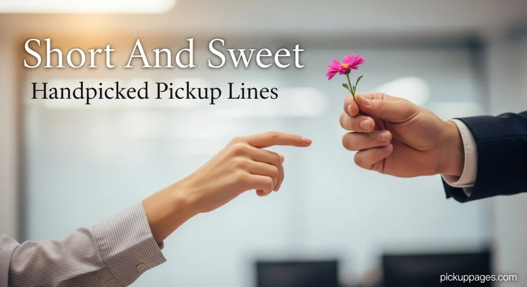 Short And Sweet Handpicked Pickup Lines