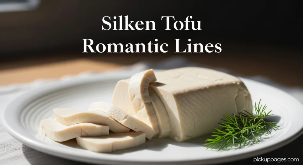 Silken Tofu Romantic Lines