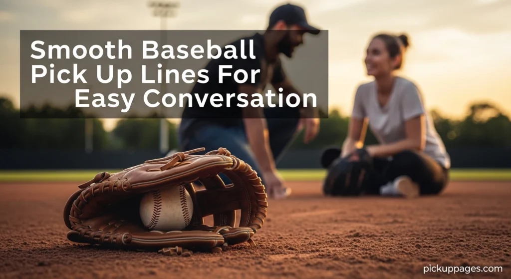 Smooth Baseball Pick Up Lines For Easy Conversation