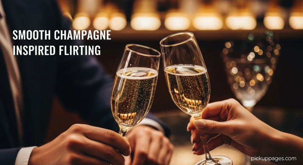 Smooth Champagne Inspired Flirting