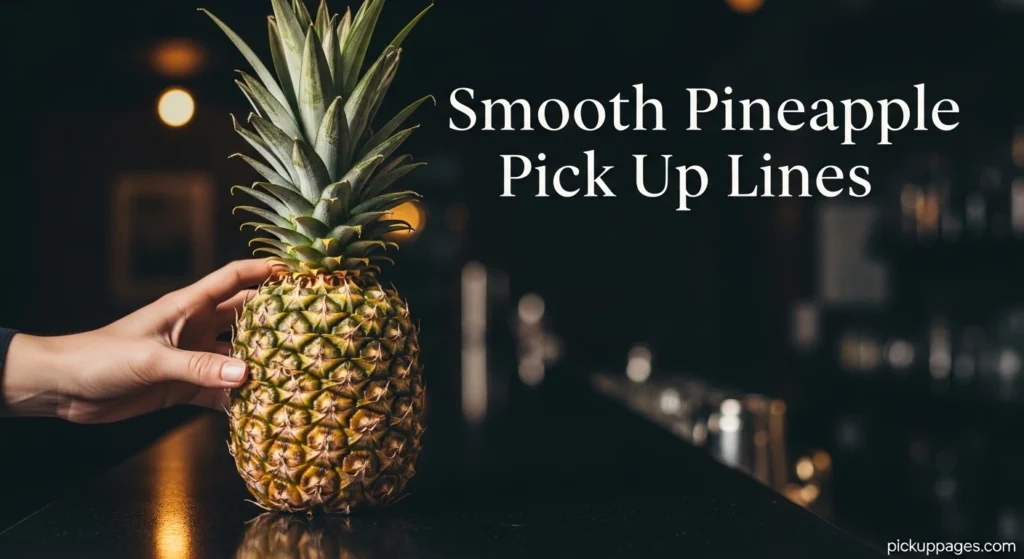 Smooth Pineapple Pick Up Lines
