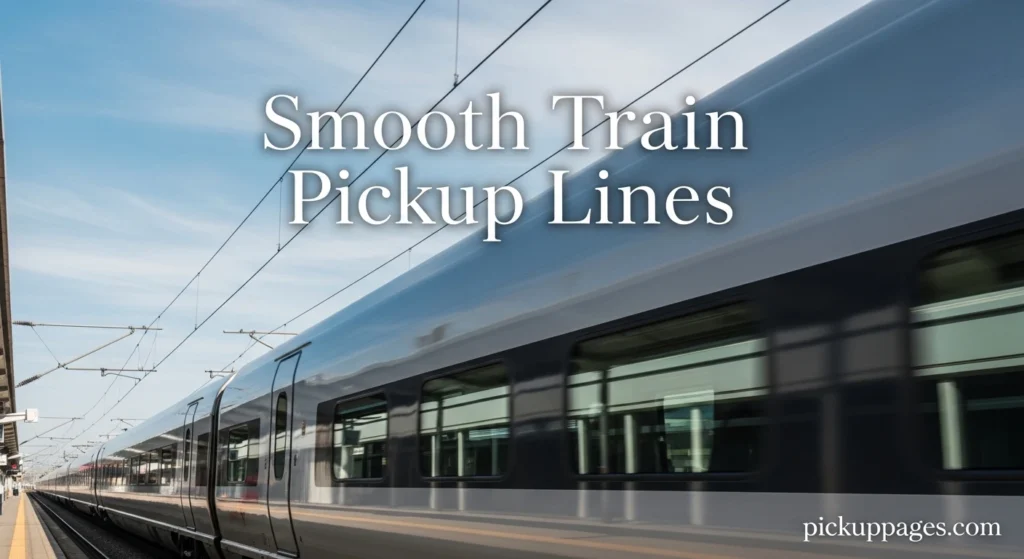 Smooth Train Pickup Lines