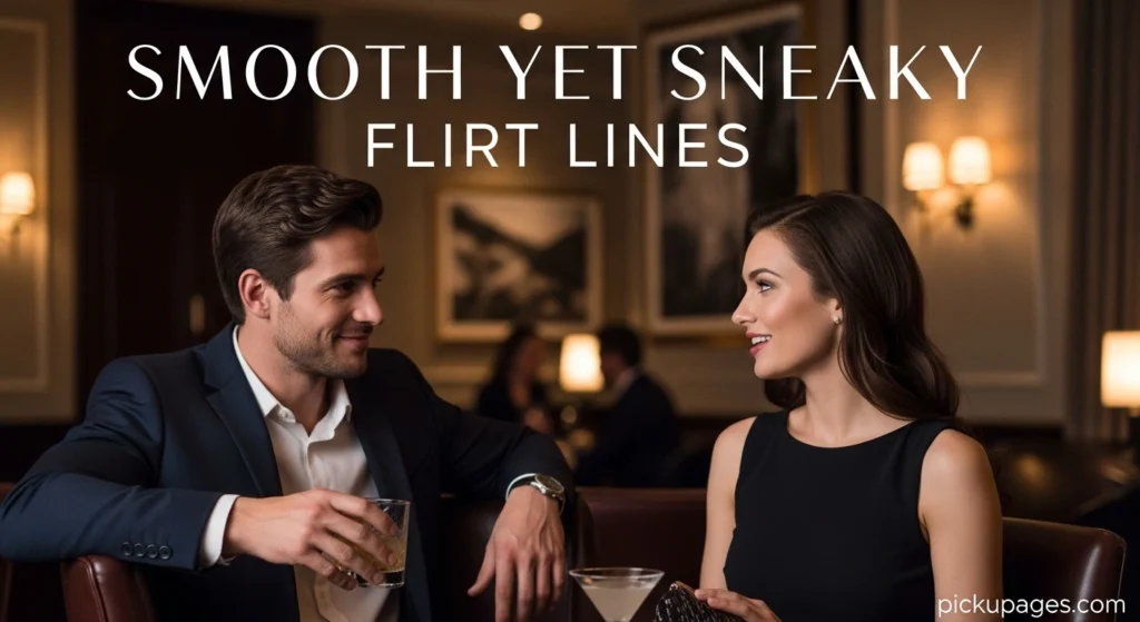 Smooth Yet Sneaky Flirt Lines