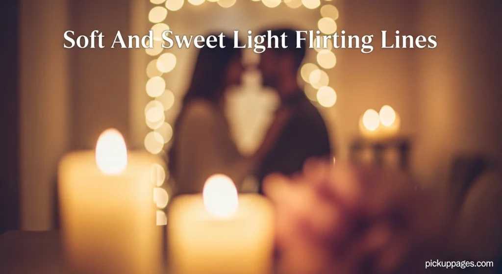 Soft And Sweet Light Flirting Lines