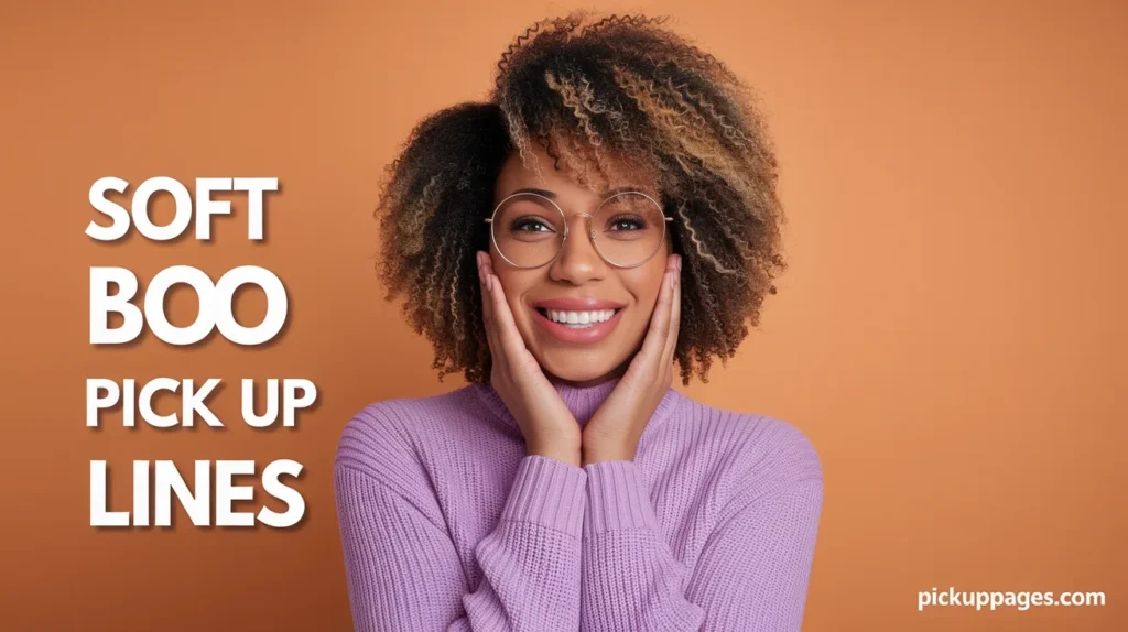 Soft Boo Pick Up Lines