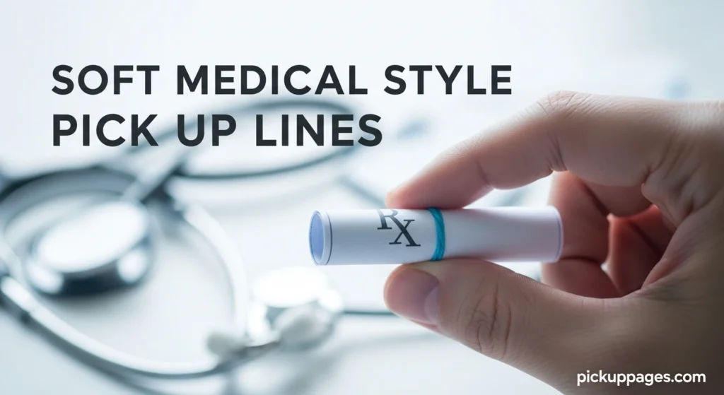 Soft Medical Style Pick Up Lines