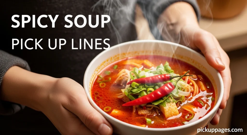 Spicy Soup Pick Up Lines
