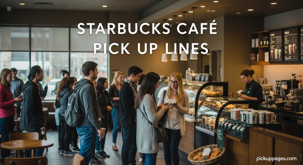 Starbucks Café Pick Up Lines