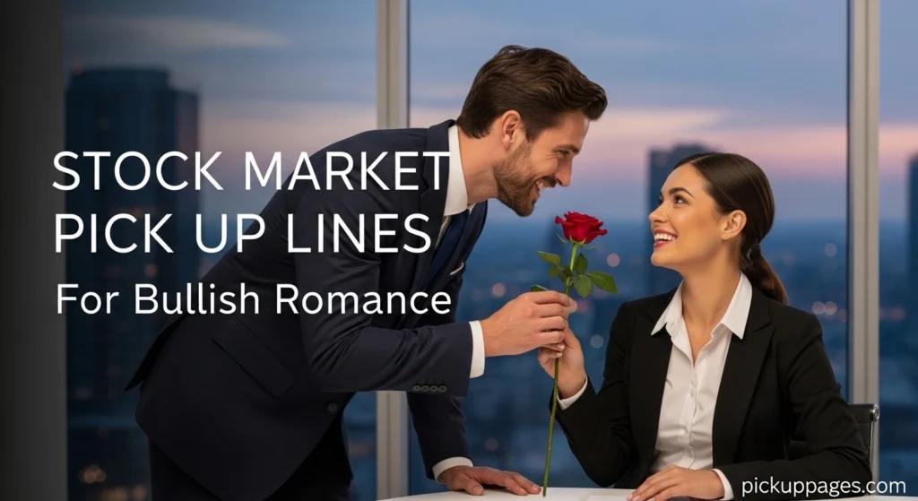 Stock Market Pick Up Lines For Bullish Romance