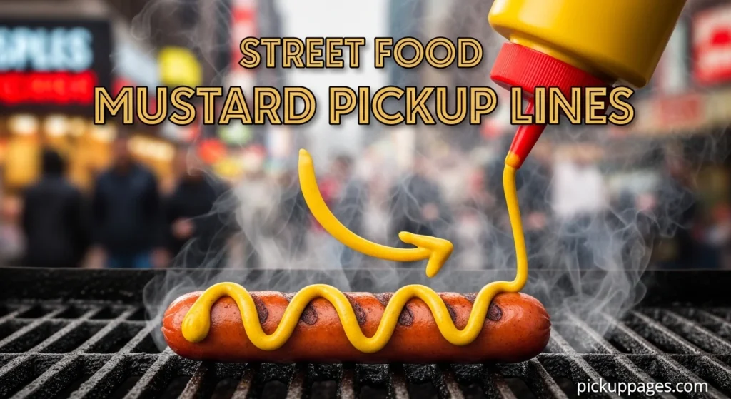 Street Food Mustard Pickup Lines