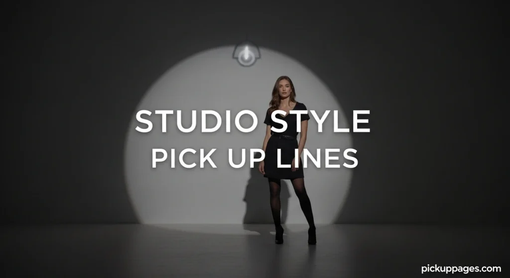 Studio Style Pick Up Lines
