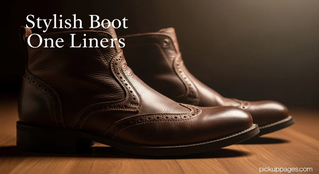 stylish-boot-one-liners