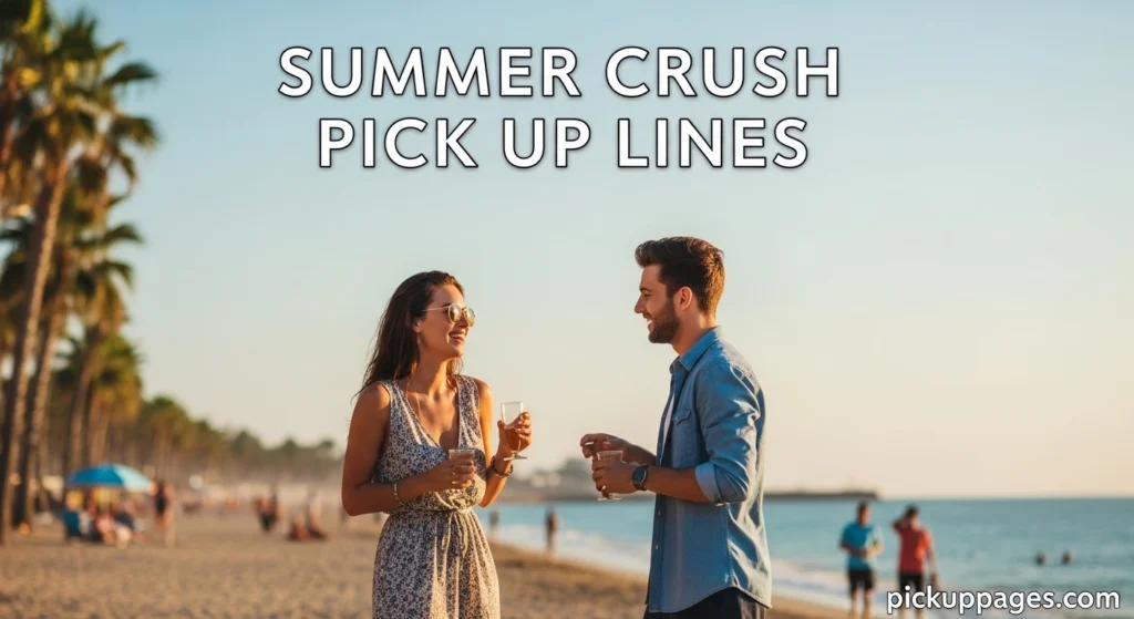 Summer Crush Pick Up Lines