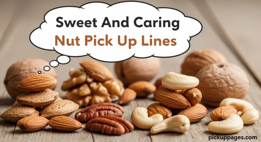 Sweet And Caring Nut Pick Up Lines